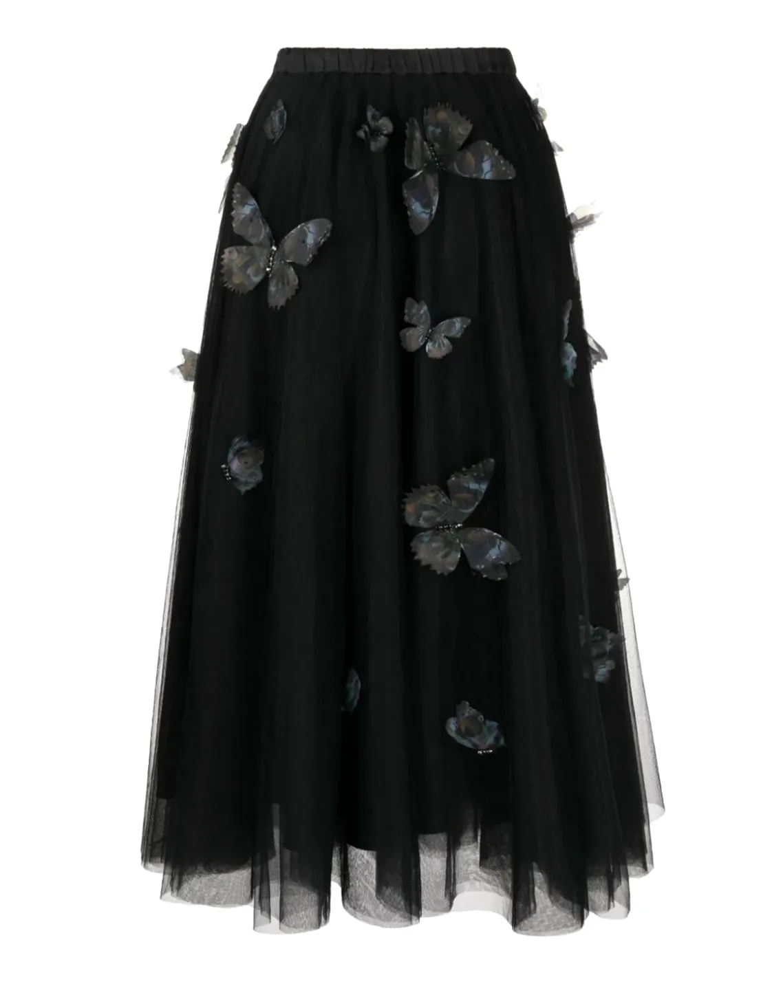 Cynthia Rowley Butterfly Tulle Skirt BLACK Online
