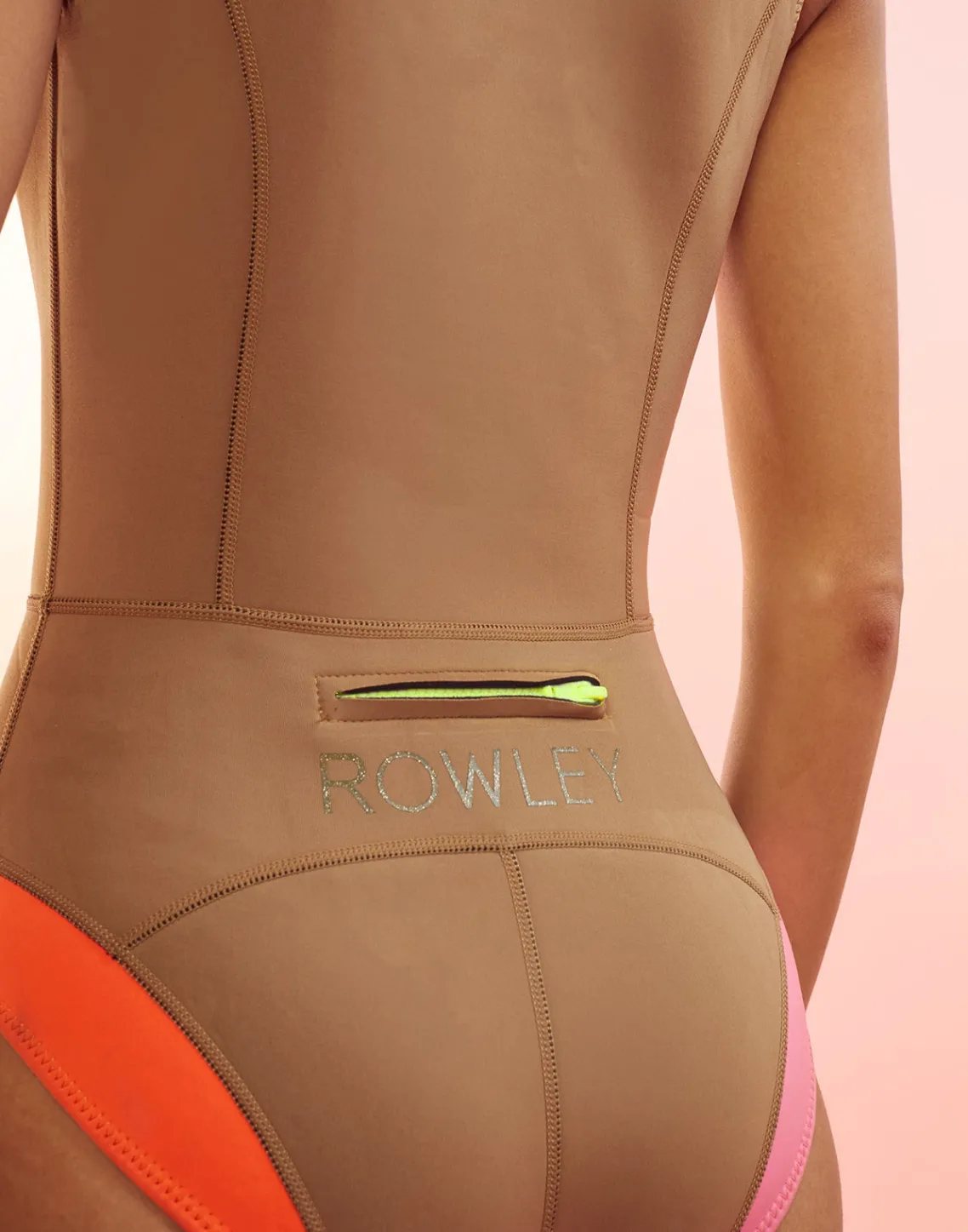 Cynthia Rowley Byron Wetsuit CAMEL Sale