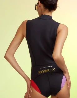 Cynthia Rowley Byron Wetsuit BLKMUL Hot