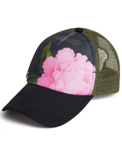 Cynthia Rowley Camo Trucker Hat GRNCAM Hot