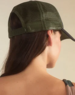 Cynthia Rowley Camo Trucker Hat GRNCAM Hot