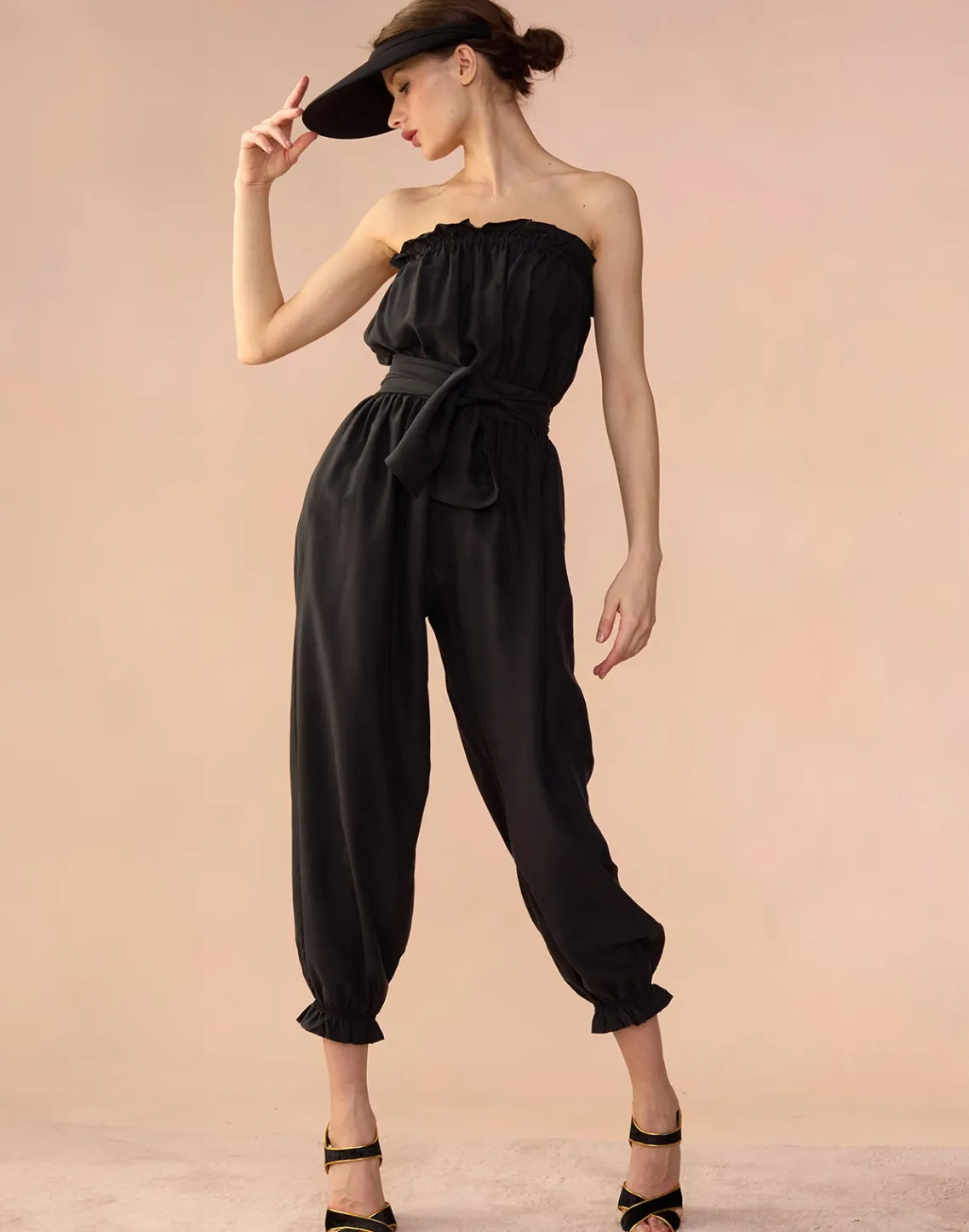 Cynthia Rowley Cassis Jumpsuit BLACK Fashion