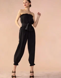 Cynthia Rowley Cassis Jumpsuit BLACK Fashion