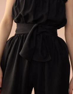 Cynthia Rowley Cassis Jumpsuit BLACK Fashion