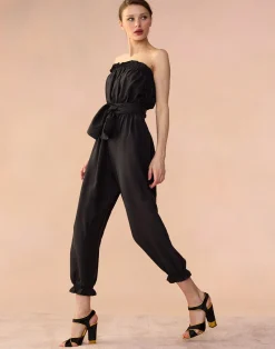 Cynthia Rowley Cassis Jumpsuit BLACK Fashion