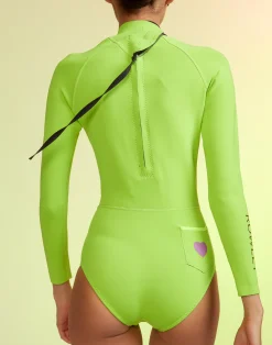Cynthia Rowley Cheeky Wetsuit NEONG Fashion