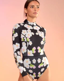 Cynthia Rowley Cherry Blossom Wetsuit BPCHB New