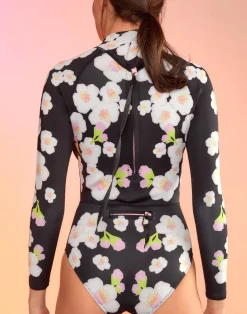 Cynthia Rowley Cherry Blossom Wetsuit BPCHB New