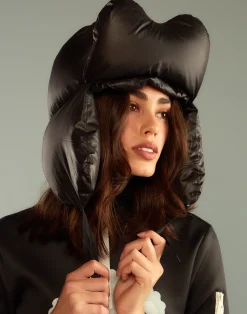 Cynthia Rowley Cloud Trapper Hat BLACK Outlet