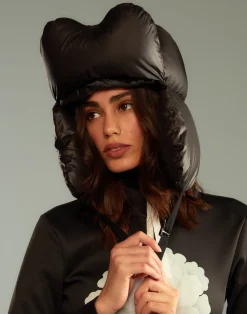 Cynthia Rowley Cloud Trapper Hat BLACK Outlet