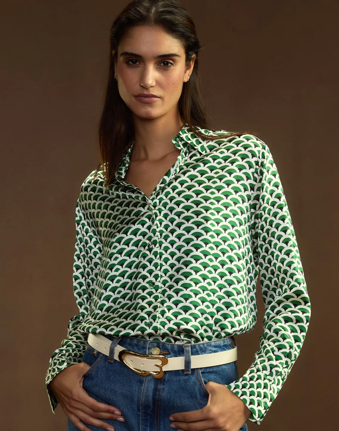 Cynthia Rowley Collectible Silk Shirt GRNWT Fashion