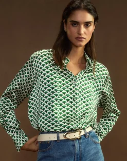 Cynthia Rowley Collectible Silk Shirt GRNWT Fashion