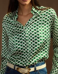 Cynthia Rowley Collectible Silk Shirt GRNWT Fashion