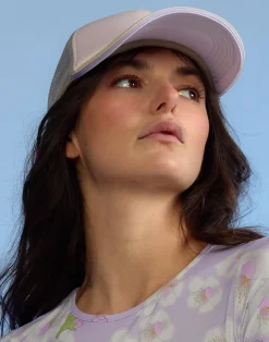 Cynthia Rowley Colorblock Trucker Hat IVPKTP Best
