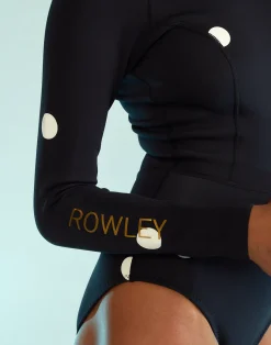 Cynthia Rowley Cruz Wetsuit BKWHT Online