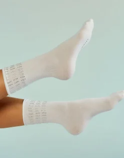 Cynthia Rowley Crystal Sport Socks WHTCLR Best