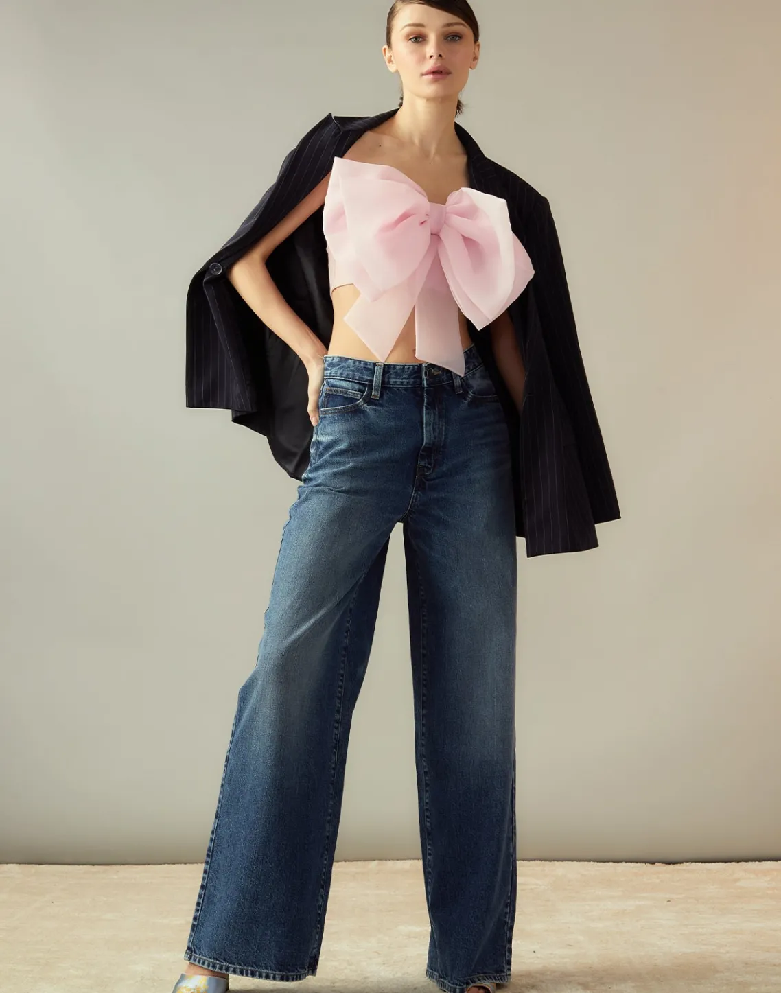 Cynthia Rowley Cupid's Bow Bandeau PINK Discount