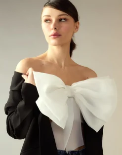 Cynthia Rowley Cupid's Bow Bandeau White Fashion