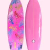 Cynthia Rowley Custom 7' Surfboard - Gradient Corals Discount