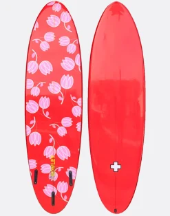Cynthia Rowley Custom 7' Surfboard - Tulips Sale