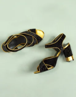 Cynthia Rowley Date Night Heels BLACK Clearance