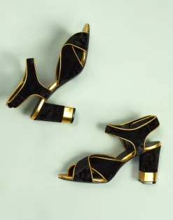 Cynthia Rowley Date Night Heels BLACK Clearance