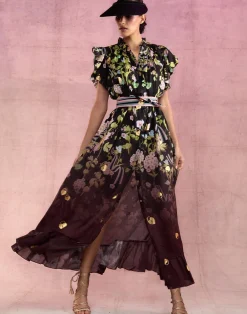 Cynthia Rowley Dawn Dress BLKMT Discount