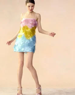 Cynthia Rowley Daylight Disco Dress PNKYLW Best