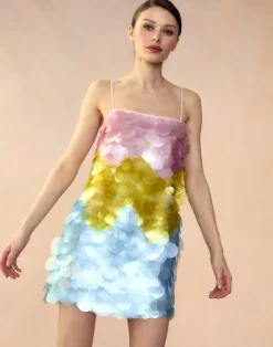 Cynthia Rowley Daylight Disco Dress PNKYLW Best