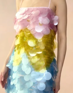 Cynthia Rowley Daylight Disco Dress PNKYLW Best