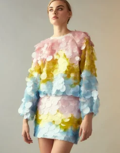 Cynthia Rowley Daylight Disco Skirt MULTI Fashion