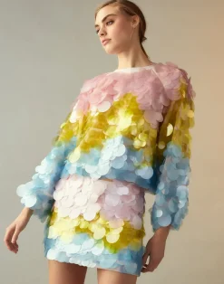 Cynthia Rowley Daylight Disco Top MULTI Clearance