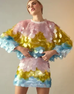 Cynthia Rowley Daylight Disco Top MULTI Clearance