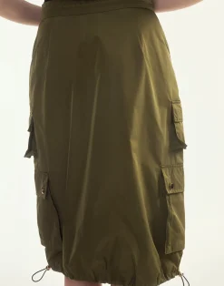 Cynthia Rowley Deep Pockets Skirt DRKGR New