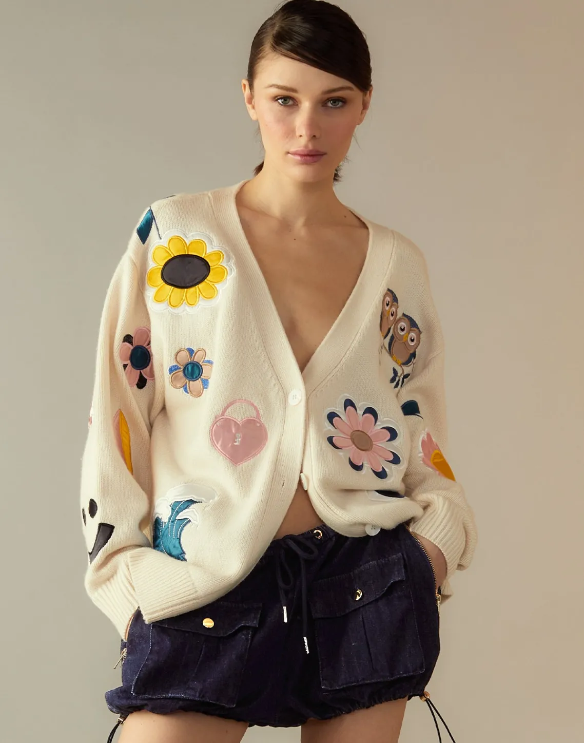 Cynthia Rowley Cargo Shorts Denim Outlet