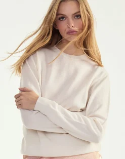 Cynthia Rowley Elea Wool Cashmere Sweater White Best