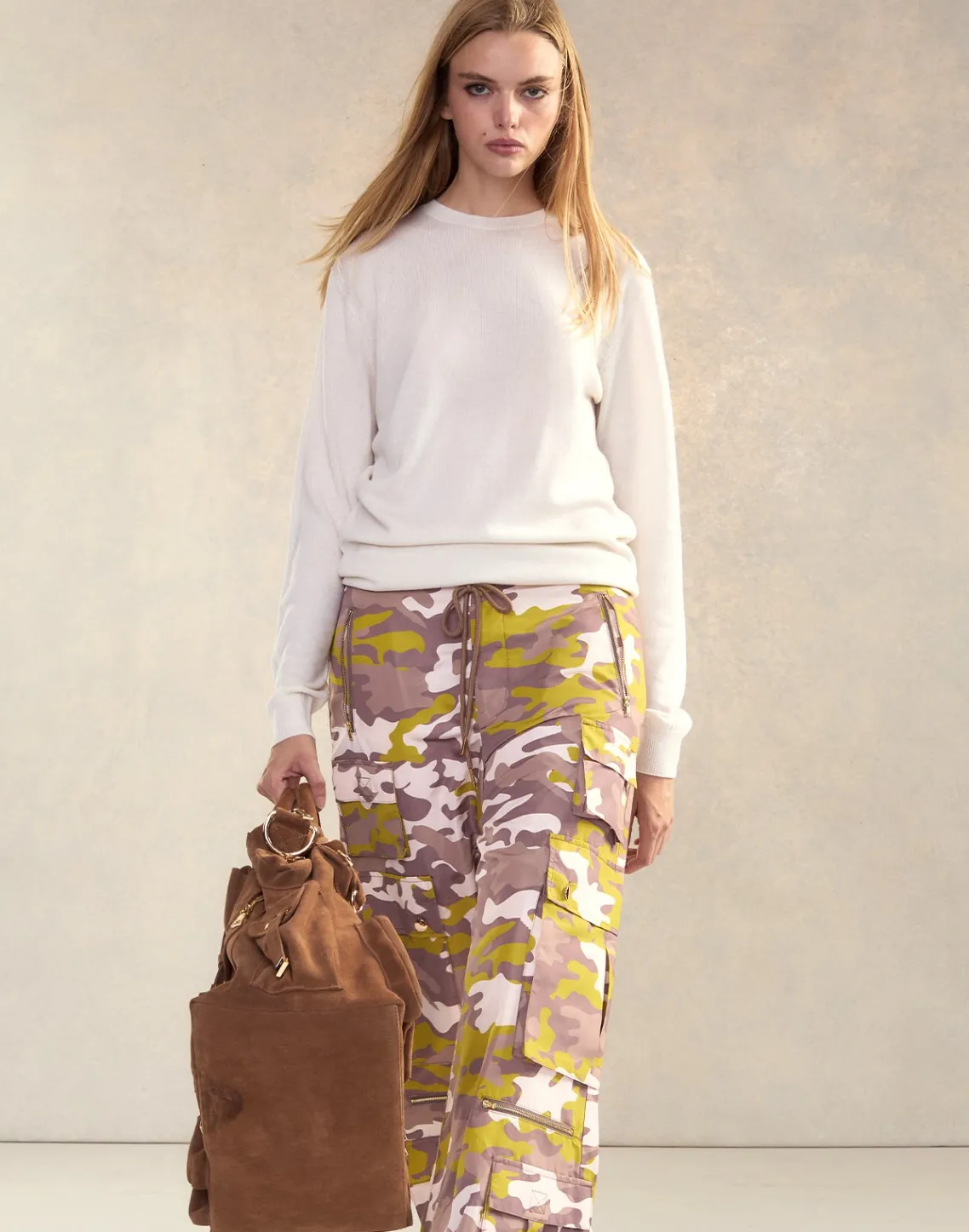 Cynthia Rowley Elea Wool Cashmere Sweater White Best