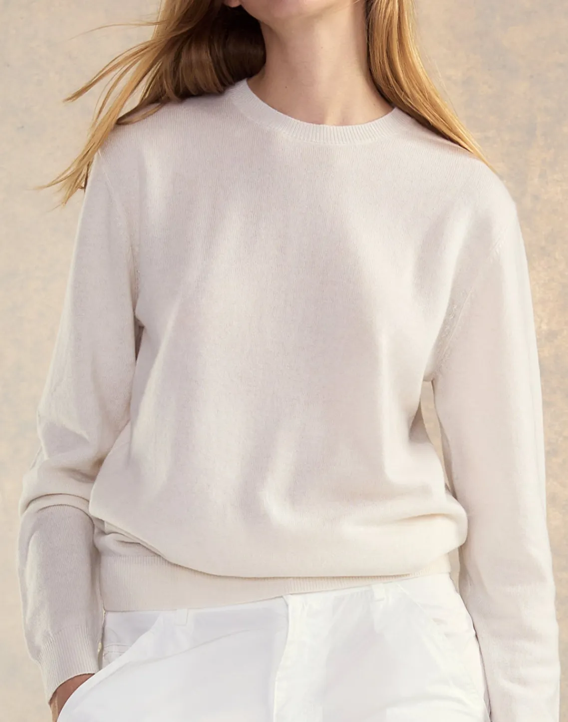 Cynthia Rowley Elea Wool Cashmere Sweater White Best