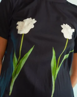 Cynthia Rowley Everyday Tees BLKWT Discount