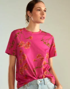 Cynthia Rowley Everyday Tees PNKFL Discount