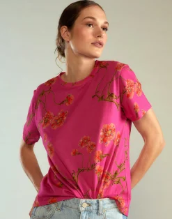 Cynthia Rowley Everyday Tees PNKFL Discount