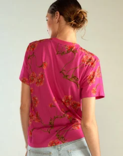 Cynthia Rowley Everyday Tees PNKFL Discount