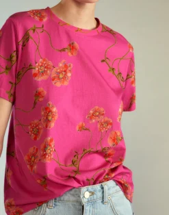 Cynthia Rowley Everyday Tees PNKFL Discount