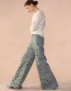 Cynthia Rowley Flora Cutout Jeans LGHWSH Best