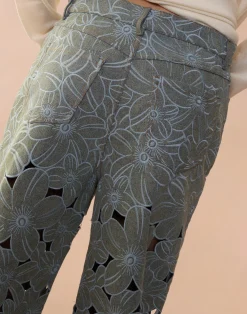 Cynthia Rowley Flora Cutout Jeans LGHWSH Best