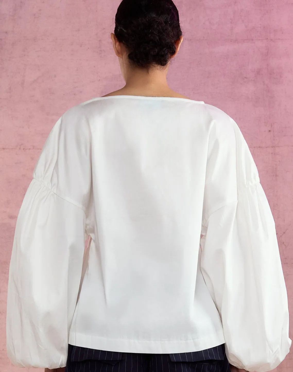 Cynthia Rowley Geneva Cotton Blouse White Best