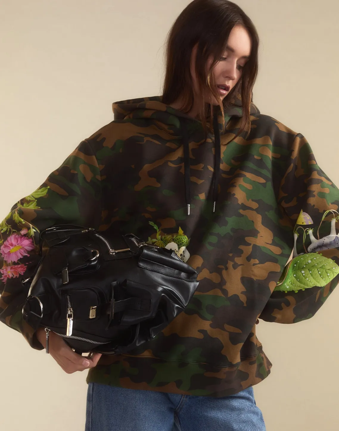 Cynthia Rowley In Plain Sight Hoodie GRNCAM Online