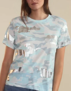 Cynthia Rowley In Plain Sight Tee BLUCMO Clearance