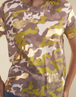 Cynthia Rowley In Plain Sight Tee PNKCMO Clearance