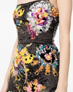 Cynthia Rowley Kaia Dress BLKMT Hot